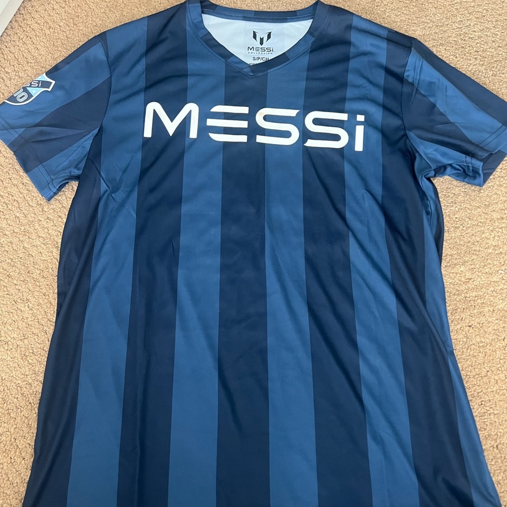 Blue Striped Men's Jersey